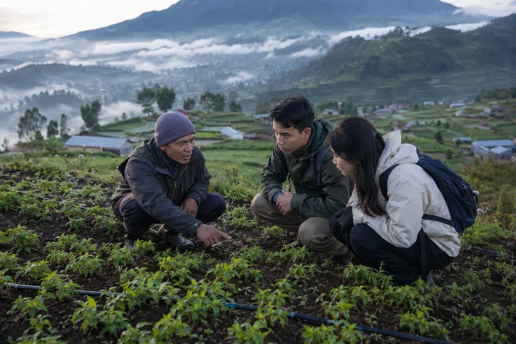 Belajar Mengenal Tanaman Purwaceng di Dieng