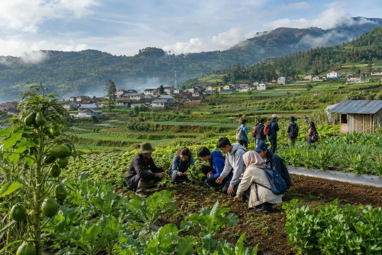 Wisata Edukasi Bertani di Desa Dieng Kulon yang Seru